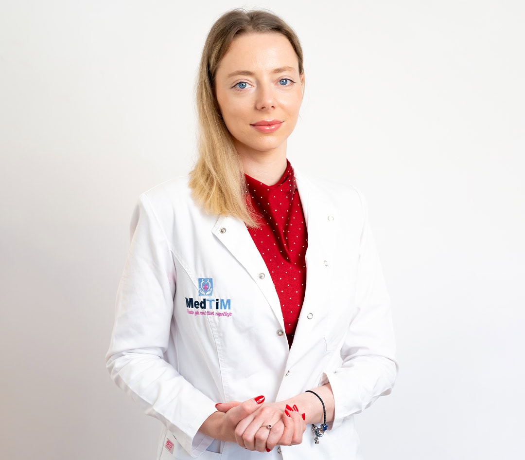Dr. Vera Božović - Dupljak – általános orvos és pszichiátria szakorvosjelölt a MedTiM klinikán