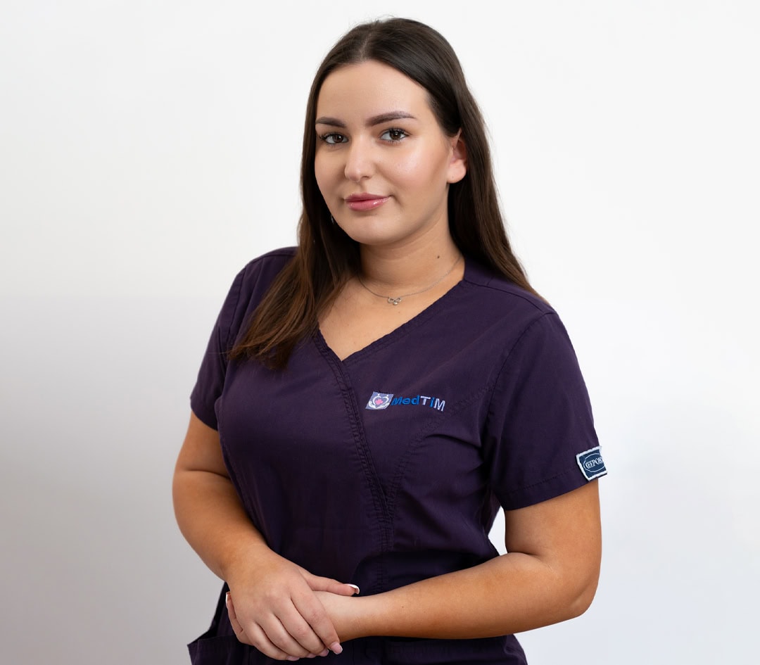 Milica Pražić – ápolónő a MedTiM klinikán
