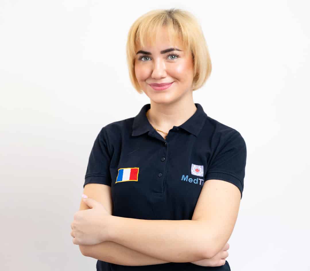 Kristina Rožman – francia nyelvi menedzser a MedTiM klinikán